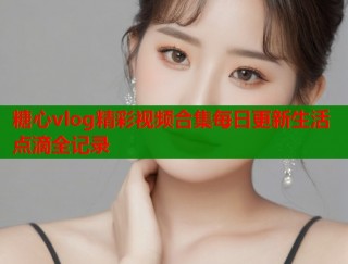 糖心vlog精彩视频合集每日更新生活点滴全记录