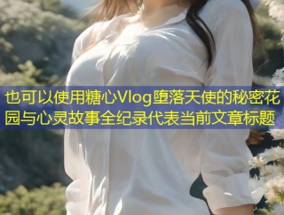 糖心Vlog堕落天使的秘密花园与心灵故事全纪录