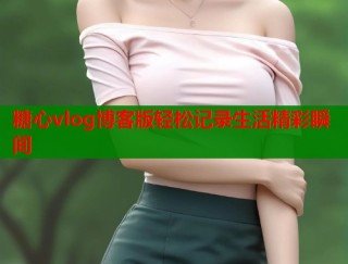 糖心vlog博客版轻松记录生活精彩瞬间