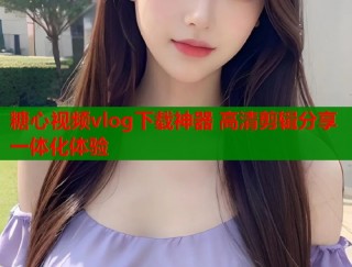 糖心视频vlog下载神器 高清剪辑分享一体化体验