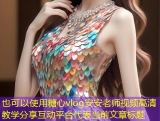 糖心vlog安安老师视频高清教学分享互动平台