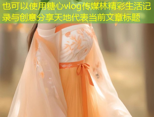 糖心vlog传媒林精彩生活记录与创意分享天地  第2张